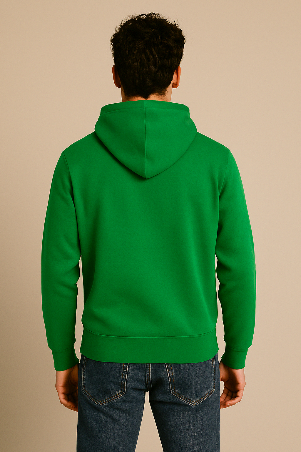Men's Street Hoodie – Vibrant Green Edition
