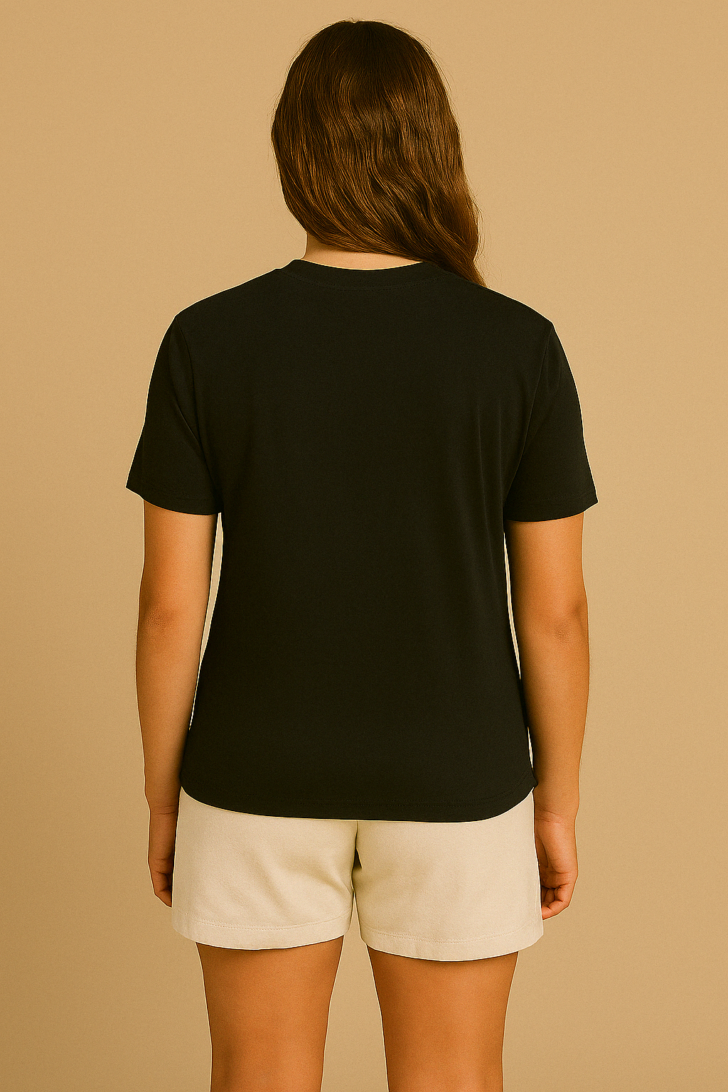 Women's Black Koala Pocket T-Shirt