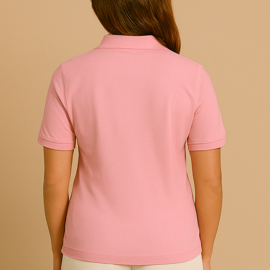 Women's Classic Pink Polo T-Shirt