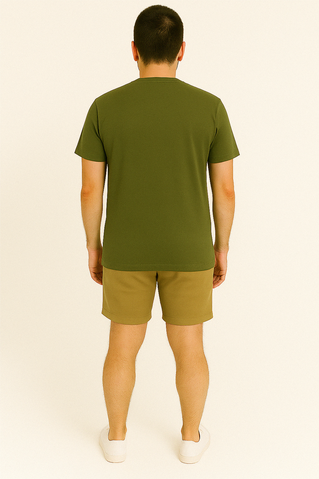 Men's Olive Green Pocket Koala T-Shirt