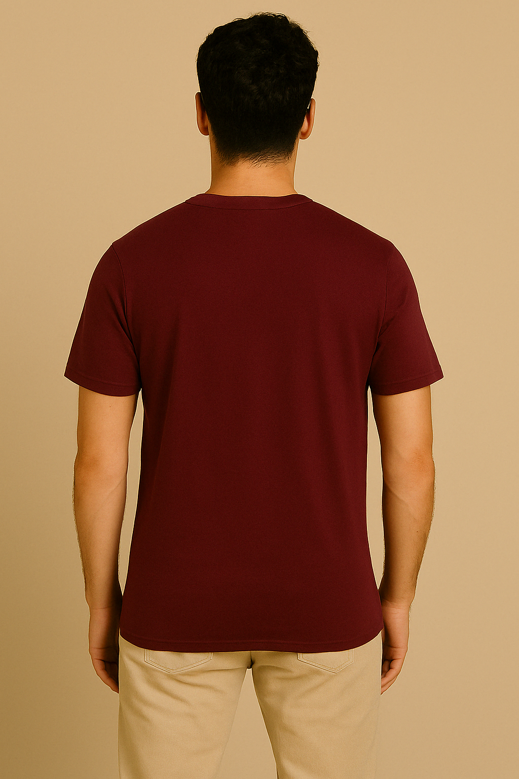 Men's Wine Pocket Panda T-Shirt