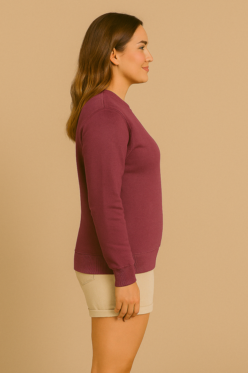 Vintage Berry Classic Women’s Sweatshirt