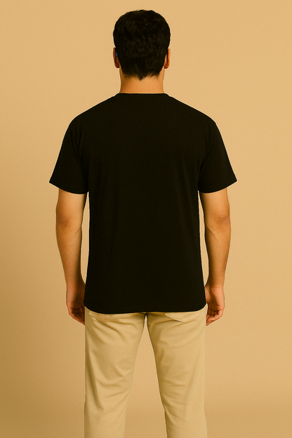Men's Black Pocket Panda T-Shirt
